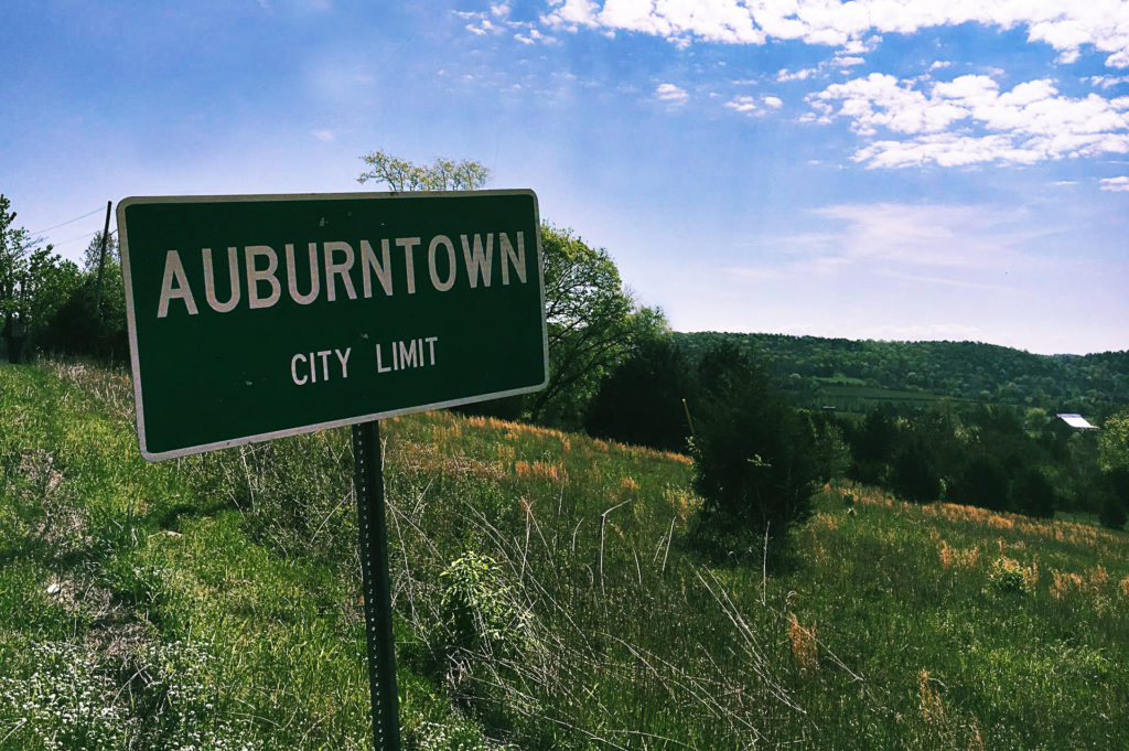 Auburntown Sign